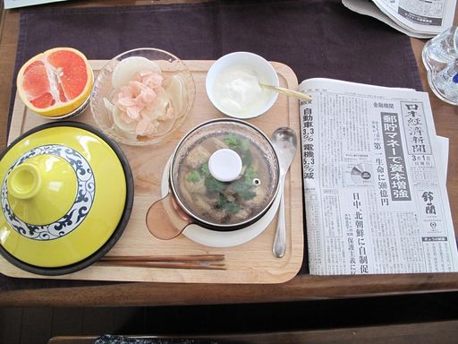 今朝の食事（3月１日）