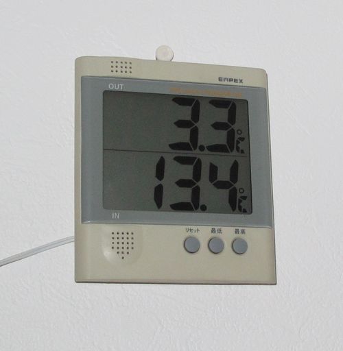 冬に逆戻り