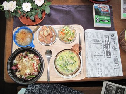 今朝の食事（5月25日）