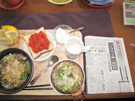 今朝の食事（5月27日）