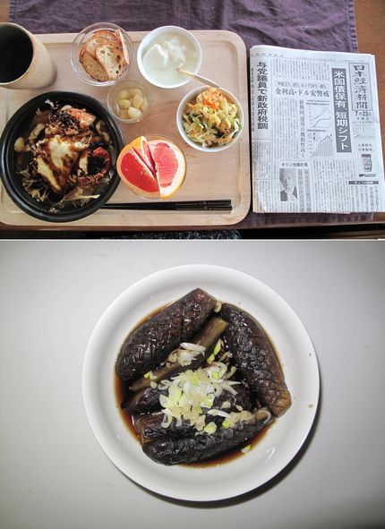 今朝の朝食（7月23日）