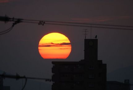 写真「落日燃ゆ」