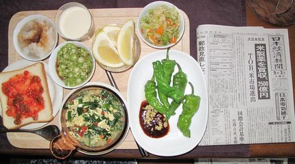 今朝のKUMAの食事（9月3日...