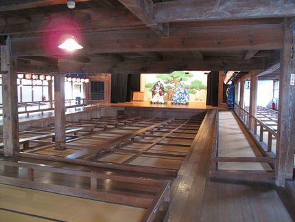 明治村呉服座（くれはざ）の内部