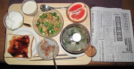 今朝のKUMAの食事（10月3...