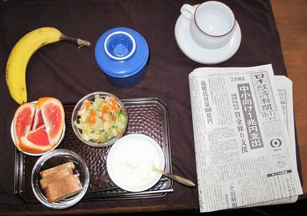 今朝のKUMAの食事（12月1...
