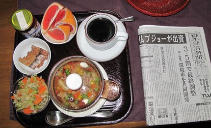 今朝のKUMAの食事（12月3...
