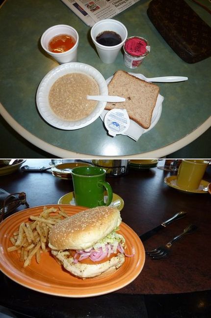 今朝のKUMAの朝食・昼食（1...