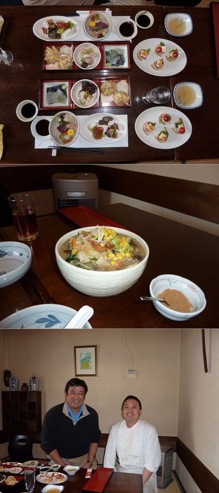 内倉さんとお昼ご飯in「笹のみ...