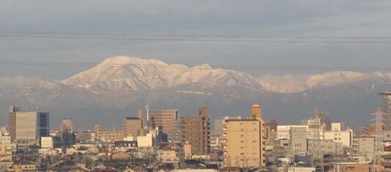今朝の伊吹山