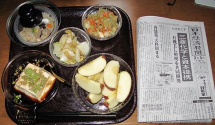 今朝のKUMAの食事（2010...