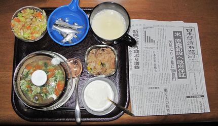 今朝のKUMAの食事（2010...