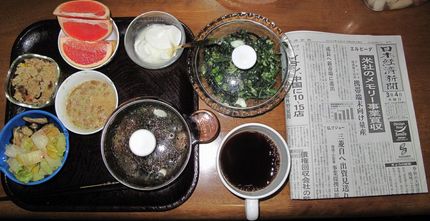 今朝のKUMAの食事（2010...