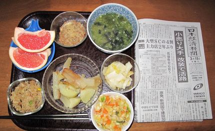 今朝のKUMAの食事（2010...