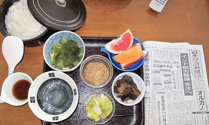 今朝のKUMAの食事（2010...