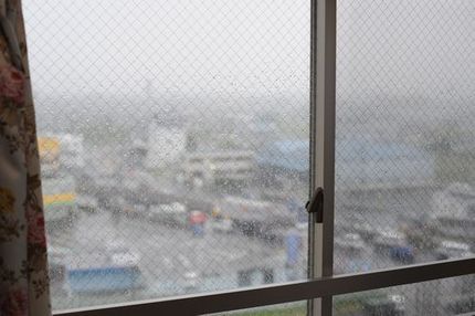 名古屋は今日は雨模様