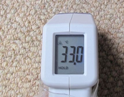体温と体表温度、気象台の気温と...