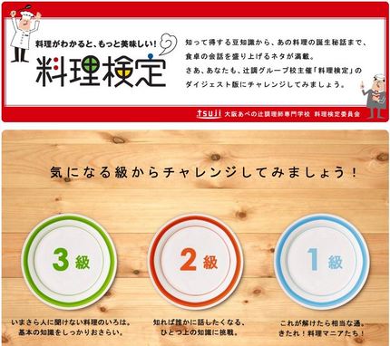 料理検定を試してみました・・・...