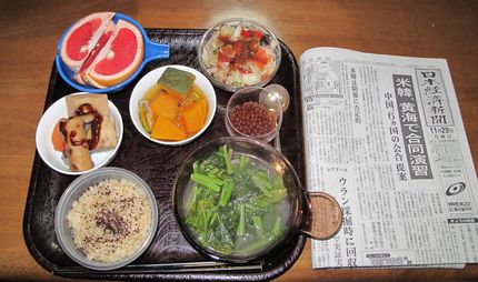 今朝のKUMAの食事（2010...