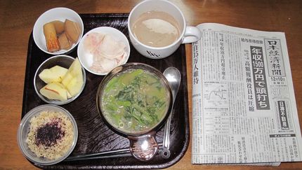 今朝のKUMAの食事(2010...