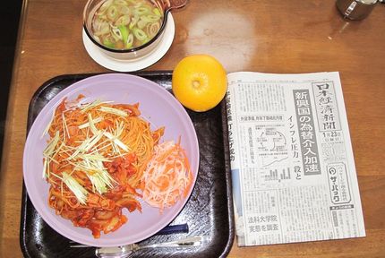今朝のKUMAの食事(2011...