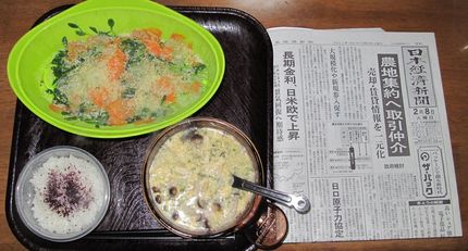 今朝のKUMAの食事(2011...