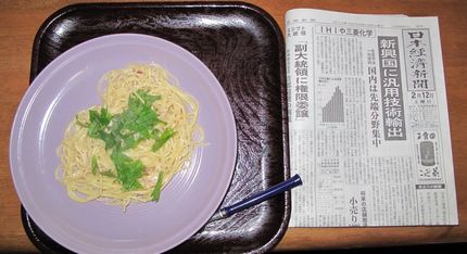 今朝のKUMAの食事(2011...