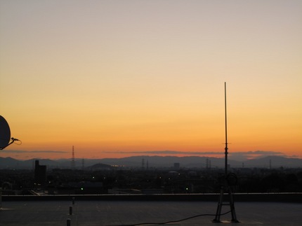 今日はよい天気になりそう