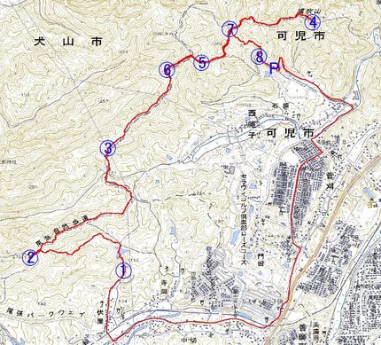 鳩吹山トレッキング（2011....