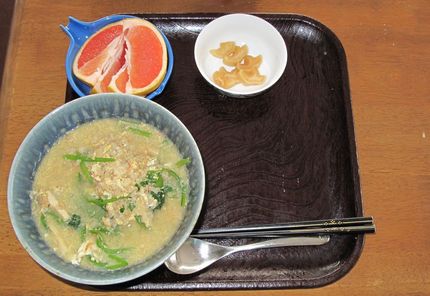 今朝のKUMAの食事(2011...
