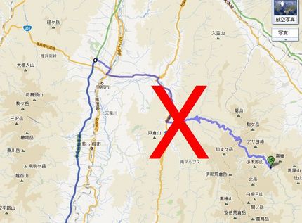 夏山マイカー規制に注意