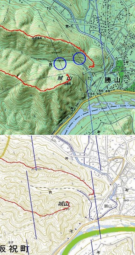 地形図から送電線が消えた！