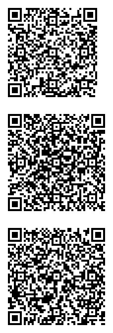 スマフォでQRコード、いろいろ...
