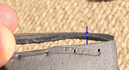 登山靴の中敷きは消耗品