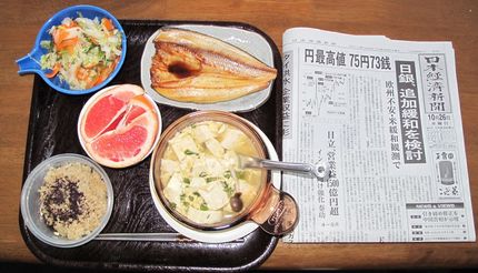 今朝のKUMAの食事(2011...