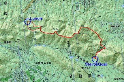 今日も山行きでした（各務原アル...