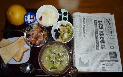 今朝のKUMAの食事（2012...