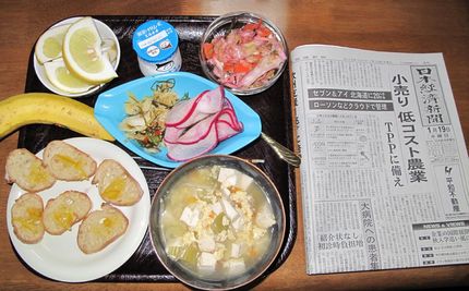 今朝のKUMAの食事(2012...