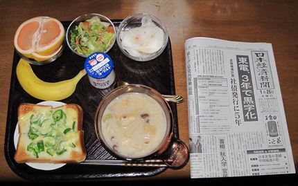 今朝のKUMAの食事(2012...
