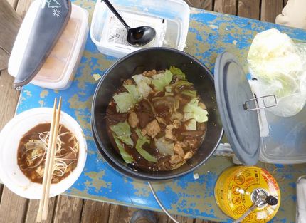 モツ鍋及第点でした