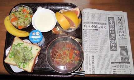 今朝のKUMAの食事(2012...