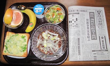 今朝のKUMAの食事(2012...