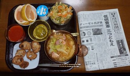 今朝のKUMAの食事(2012...