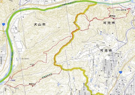 鳩吹山トレッキング(2012....