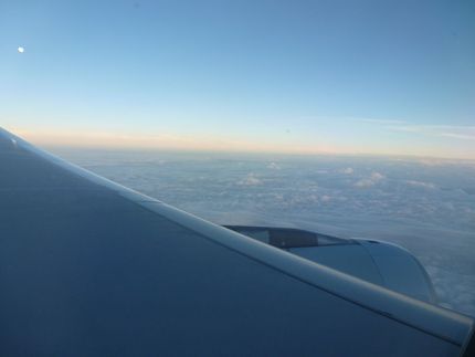 飛行機からの景色その２