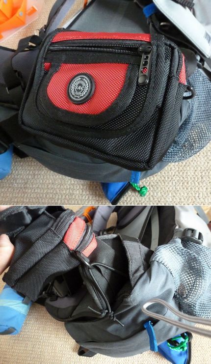 山道具の工夫（小物収納）
