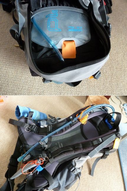 これから重要な山での給水（ハイ...