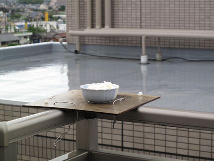 朝食の準備