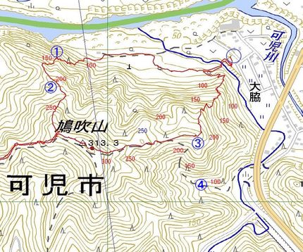 地形図の読み方その2