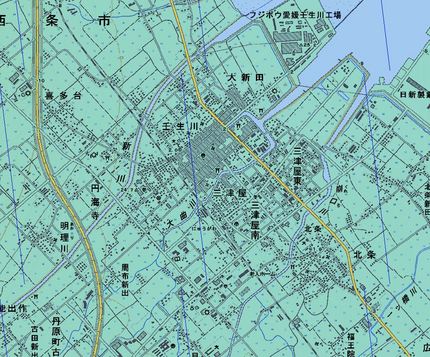 これから西条市壬生川駅に